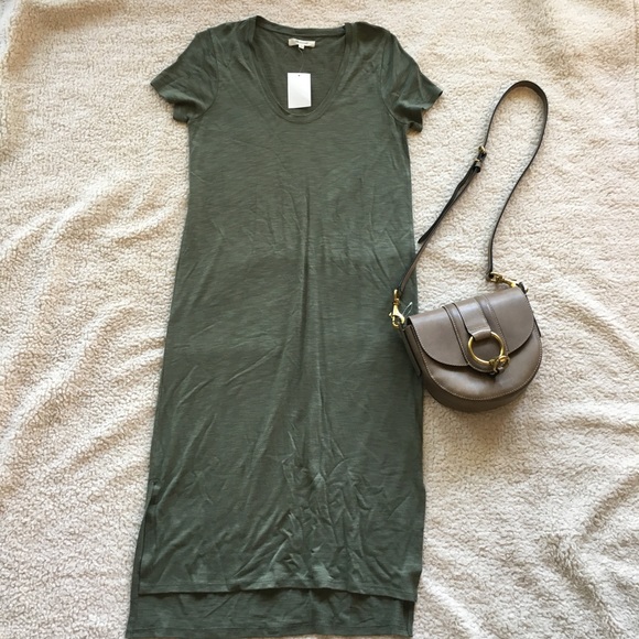 Madewell Dresses & Skirts - Madewell Sandwashed Tee Midi Dress, S